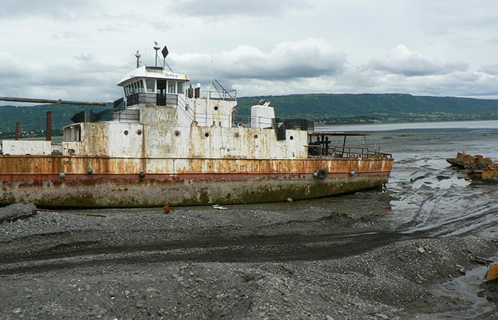 Abandoned Vessel in Alaska