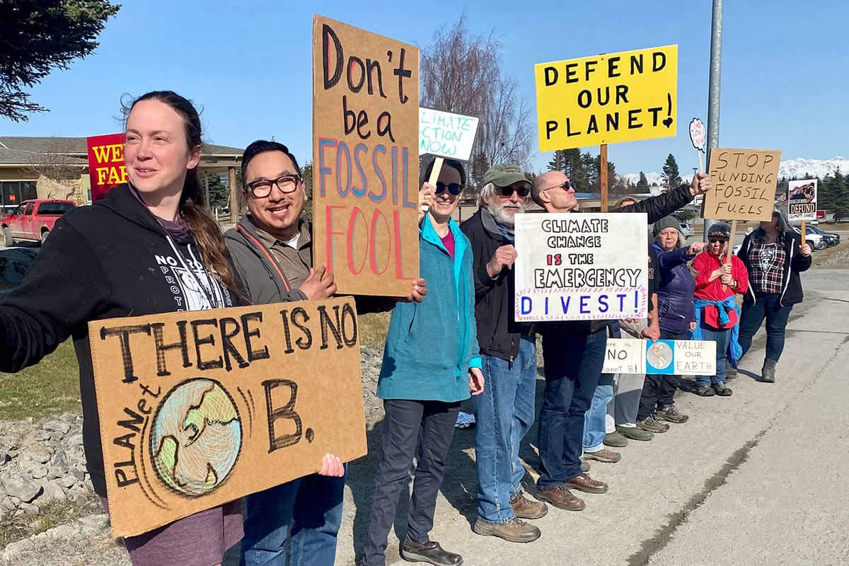 Energy Transition Climate Change Rally